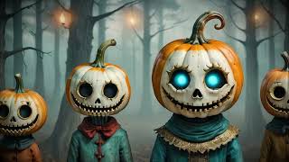 Halloween 🎃 Haunted Forest Ai Generated Video 4k [upl. by Housum745]