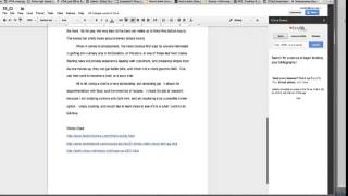 EasyBib Addon For Google Docs [upl. by Bostow631]