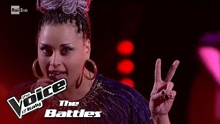 Elisabetta Eneh quotRome Wasnt Built in a Dayquot Sing off  Battles  The Voice of Italy 2018 [upl. by Jammin]