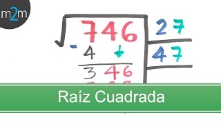 Raíz cuadrada │Square root [upl. by Nohcim]