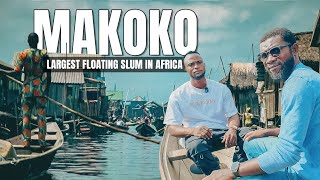 I Visited This Floating Slum They Compare To Venice Makoko [upl. by Ellenij]