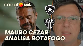 MAURO CEZAR OPINA SOBRE VACILADA DO BOTAFOGO E REBATE COMPARAÇÃO COM FLAMENGO DE JORGE JESUS [upl. by Llemart]