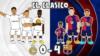 04🔥 Real Madrid vs FC Barcelona El Clasico 2024 Goals Highlights [upl. by Chenee]