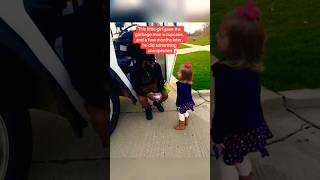 little girl gave the garbage man a cupcake few months later he did something unexpected part 1 [upl. by Santini440]