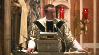 Fr Eric Orzechs first sermon at St Casimir Church in Cleveland [upl. by Chaudoin368]