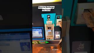 How to recharge Nol Card through Machine dubaimetrotrain dubai shorts nolcard travelvlog [upl. by Arob]