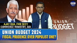 Budget 2024 There is adequate for everyone if not enough says Ajay Dua  Watch [upl. by Apollus180]