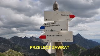 Polskie Tatry szlak Liliowe  Świnica  Zawrat  Dolina Pięciu Stawów lipiec 2015 [upl. by Derick]