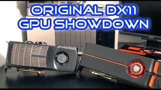 GTX 480 VS HD 5870 The Original DX11 GPU Showdown [upl. by Nerehs886]