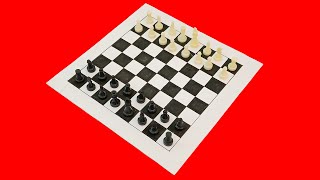 How To Make Chess Board With Cardboard At Home [upl. by Shanly]