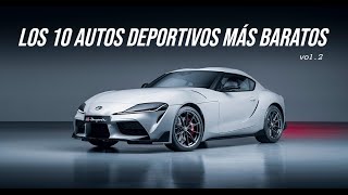 Los 10 autos deportivos más BARATOS [upl. by Anidal248]