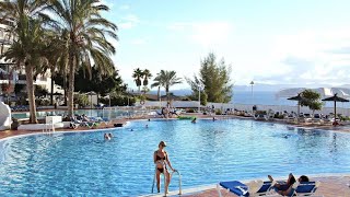 SANDOS PAPAGAYO BEACH RESORT  ALL INCLUSIVE 24 HOURS Lanzarote Spain [upl. by Okir]