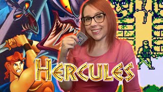 THE WORST DISNEY GAME EVER HERCULES on GAME BOY  Erin Plays [upl. by Ayikan]