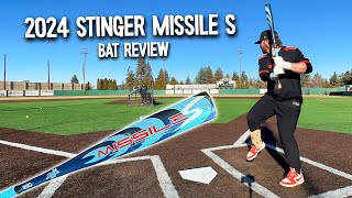 Hitting with the 2024 Stinger Missile S  BBCOR Baseball Bat Review vs Voodoo One amp Atlas [upl. by Anika408]