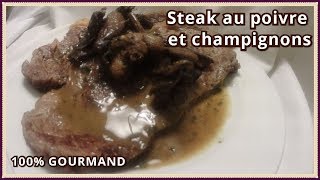 Recette facile de Steak au poivre [upl. by Monte220]