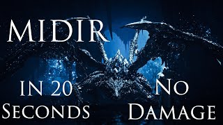 Dark Souls 3 Darkeater Midir Easy Kill  No Damage  Midir Fast Kill [upl. by Gusba]