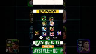 Best Formation In efootball🔥 in eFootball😻 efootball viral feedshorts pesmobile fifa [upl. by Ennybor130]