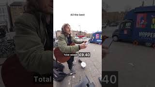 Station 95 Clapham North Version 2 busking london singing cover donation [upl. by Dorcea]