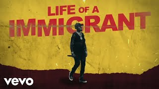 Popcaan  Immigrant  Official Lyric Video [upl. by Nonnahs816]