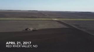 Spring tillage starts near Reynolds ND USA [upl. by Acyre]