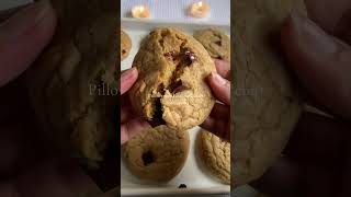 Soft chocolate chip cookies 🤍 shortsfeed chocolatechipcookies [upl. by Trumaine]