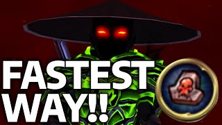 AQ3D FASTEST WAY to get Lost Fragment of Nulgath AdventureQuest 3D [upl. by Amolap827]