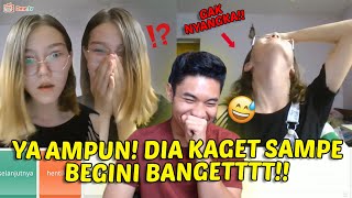 Aku Prank Dia Pake Bahasa dan Instagram Sampe Histeris   OmeTV Internasional [upl. by Dody214]