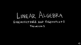 Linear Algebra 512 More About Eigenvectors and Eigenvalues [upl. by Anaz]