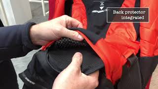 ISPO 2019  DAINESE HP1 M1 Ski Jacket 201920 Review [upl. by Nylrad]