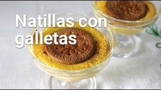 Natillas caseras con galleta María [upl. by Nami]