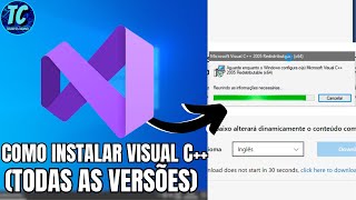 como instalar microsoft VISUAL C em 2023 TODAS AS VERSÕES✅ [upl. by Swithbart]