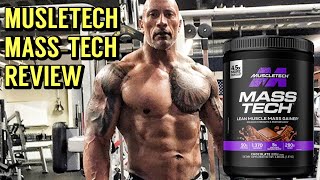 MUSCLETECH MASSTECH Muscle Mass Gainer Review muscletech masstech massgainers review video [upl. by Gordon628]