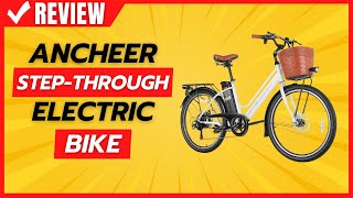 ANCHEER StepThrough Electric Bike Review [upl. by Bohs]