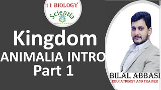 Kingdom Animalia Introduction Part 1 Biology I Chapter 10 by Scientia Urdu Hindi [upl. by Eniamzaj]