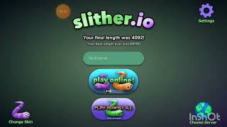 Jogando slitherio 03112024 [upl. by Harewood882]