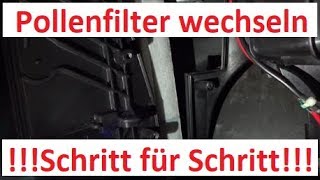 Opel Astra H Pollenfilter wechseln  Innenraumfilter  Frischluftfilter tauschen [upl. by Steinke558]