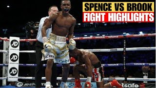 Errol Spence Jr VS Kell Brook Full Fight Highlights [upl. by Ecissej269]