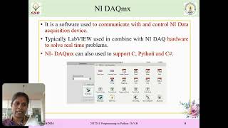 Reading temperature data using a Data Acquisition DAQ system with Python  EIE Department [upl. by Reeba]