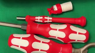 Wera Peppermint Candy Cane Screwdriver Set  2023 Advent Calendar [upl. by Ryon103]