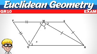 Exam Questions Grade 10 Euclidean Geometry [upl. by Carry]