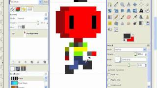 Pixel Art Tutorial Series  Part 5 Simple Animation  Run Cycle [upl. by Aihcela]