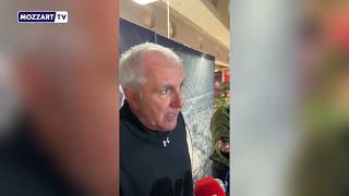 Željko Obradovic pred put u Pariz Posle Istanbula smo imali veoma dug sastanak i analizu svega [upl. by Azeel17]