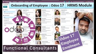 Odoo 17 Employee Management Module App  Odoo 17 HRMS module  Automate Payroll process HRMS [upl. by Kamillah]