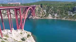 Maslenica bridge in Croatia Maslenički most [upl. by Keynes]