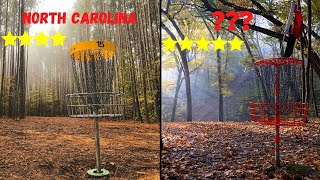 The Best Disc Golf Course In Each State Ranked [upl. by Annaitat]