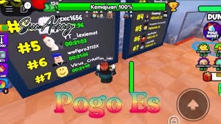 Roblox Pogo Obby  Ice Pogo Roblox [upl. by Burack786]