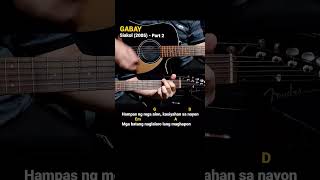 Gabay  Siakol 2005 Easy Guitar Chords Tutorial with Lyrics Part 2 SHORTS REELS [upl. by Barbi]