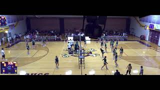 Belvidere High vs Boylan Catholic High School Girls JV Volleyball [upl. by Lirrehs]