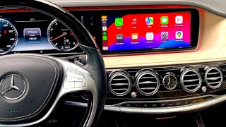 Apple CarPlay Installation  AndroidAuto  RepairJose  S550  mercedes carplay gta [upl. by Eniamret]