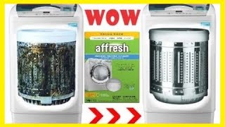 Review of Affresh Washing Machine Cleaner laundry amazing [upl. by Aicad27]